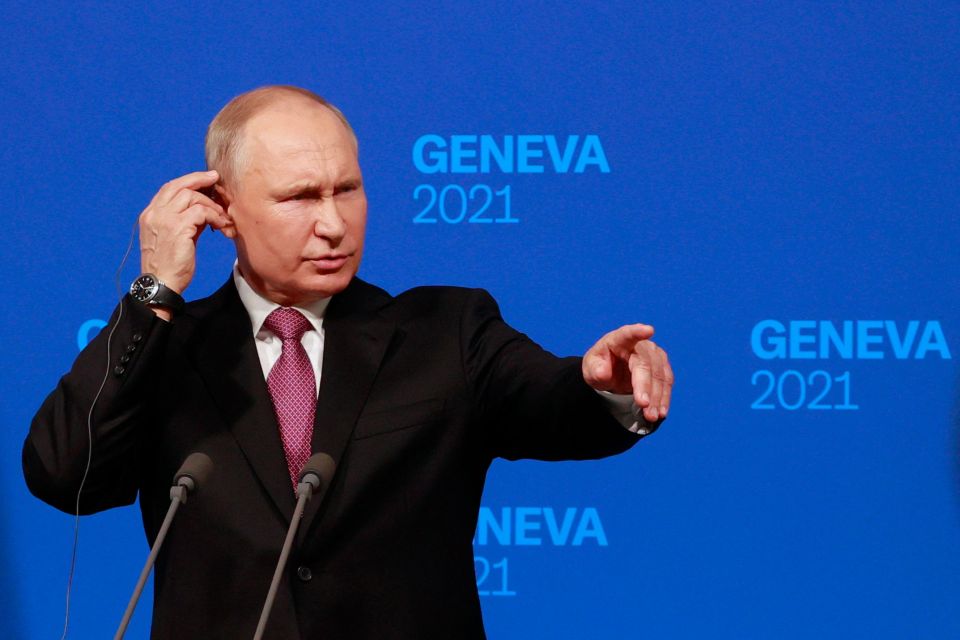 Putin accuses America of turning Russia into ‘the enemy’ & gushes about Biden after crunch summit